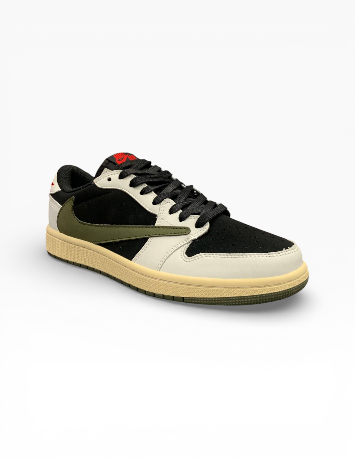 کفش روزانه مردانه نایکی Air Jordan 1 Low Travis Scott Olive M