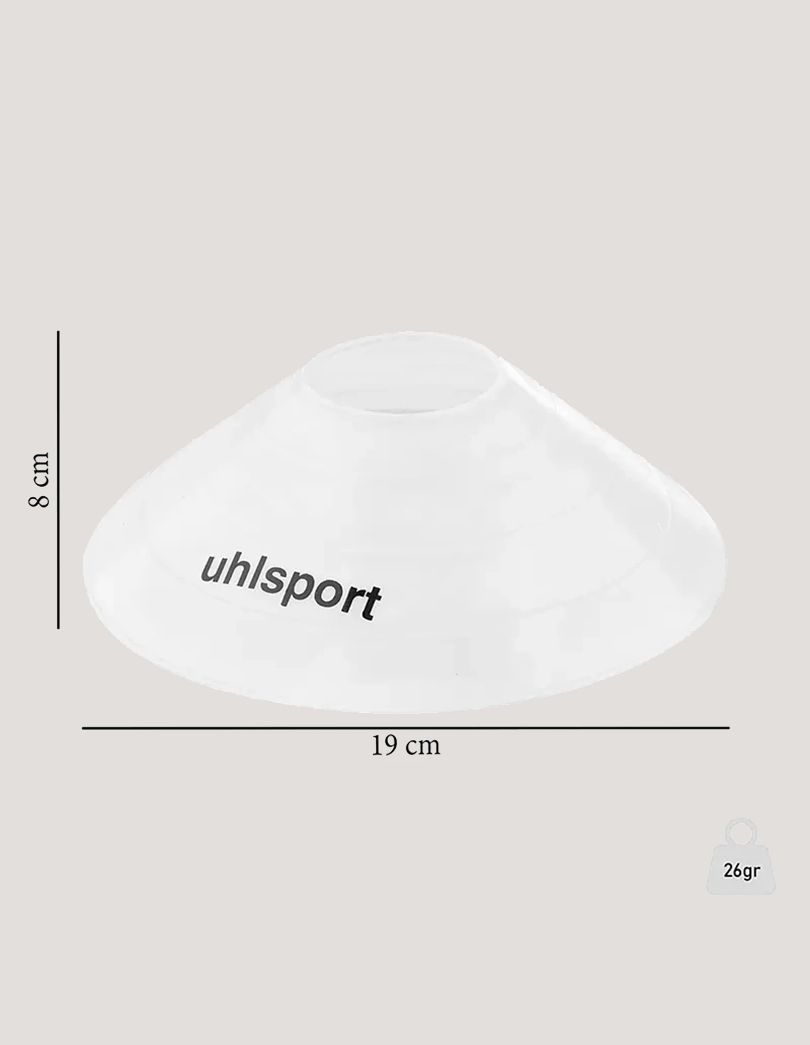 مانع تمرین بشقابی - آل اشپورت کنز ژله ای آلشپرت بسته 10 عددی