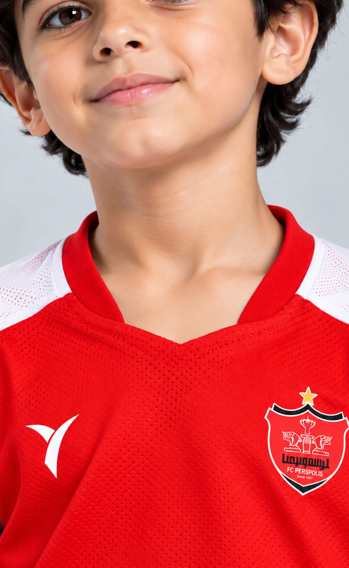 ست تیشرت و شلوارک هواداری فوتبال بچه گانه پرسپولیس Persepolis Star C